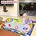 Jakoghii Water Doodle Mat, Kids Toys Aqua Drawing Mat Large Painting Writing Coloring Pad 4 Magic Pens for Boys Girls Age of 1,2,3,4,5,6,7-12 Yr, Educational Toy for Children Gift -Size 34.5
