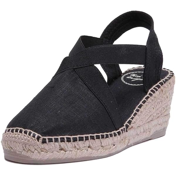 Espadrilles Toni Pons ETNA LEATHER Pour Femme - Cuir - Taille 34 à 41 - Neuf Avec Boîte