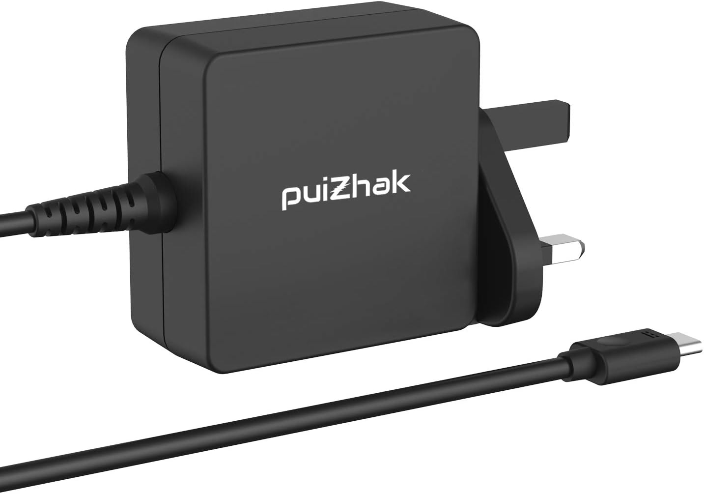 PuiZhak Universal Quick Charge 65W 45W USB-C Charger With 1.8M Cable Compatible FOR Acer Swift 7, Spin 7, Switch Alpha 12, Aspire R13, Lenovo ThinkPad X1 Carbon, Yoga 920 720 & All USB-C Devices