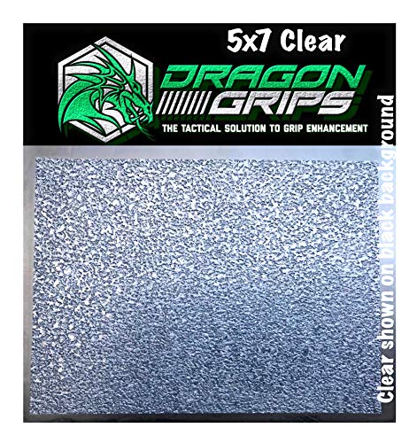 Dragon Grips 5x7 Clear Grip Tape Decal Stickers for iPhone Tablet Mouse Computer Textured Silicone Rubber Traction Grip Adhesive Great for Gaming Mouse Controllers and RC Vehicle Controls (Clear) - Thumbnail 7