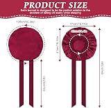ACWOO Satin Bonnet Wrap 2 Pcs Silk Night Cap with Elastic Band Hair Care view 2