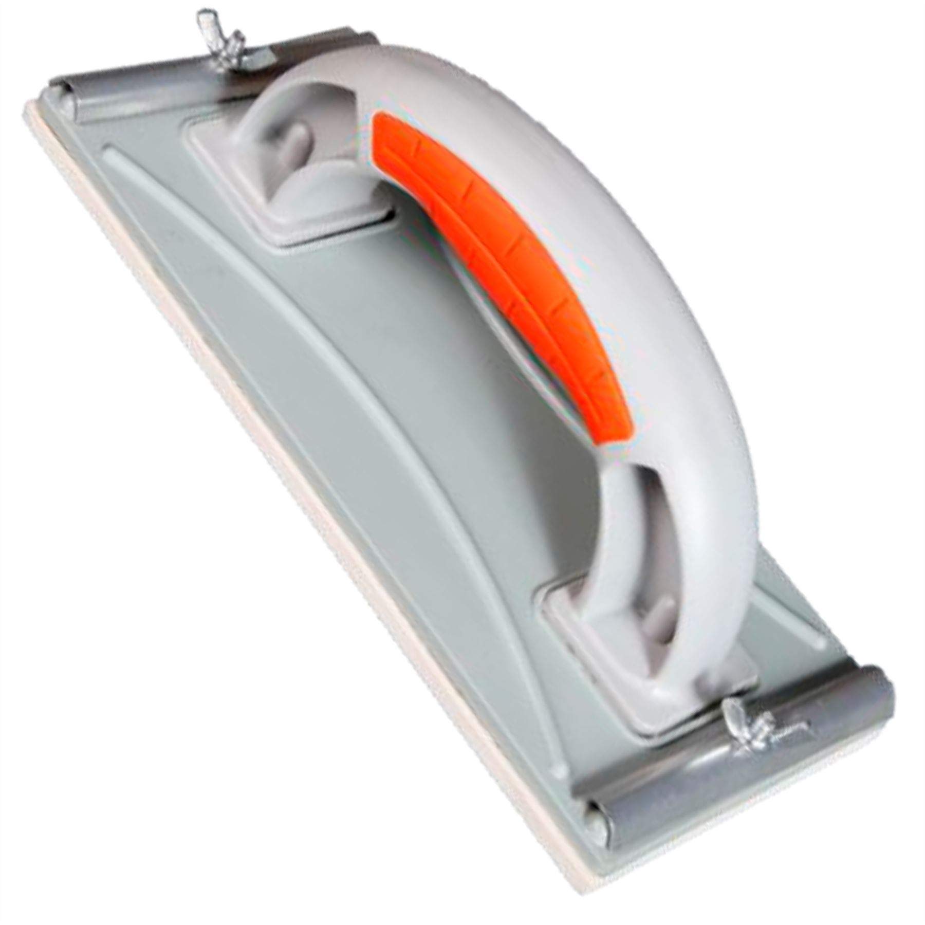 Toolty PVC Sanding Float - 215x100mm - Wing Screw Clip - for Sanding and Smoothing of Gypsum Surfaces - DIY - TLTY-0042
