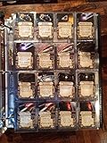 Star Wars Upgrade Card Display Pages 16 Pocket (Pack of 10) Star Wars X-Wing & Imperial Assault for Small and Mini American sized Cards