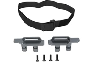 SAXOJONON for Traxxas Maxx 1/10 RC Car Upgrade Parts, Battery Holder Mount, Aluminum Alloy 3S 4S Tall Battery Hold Down with 