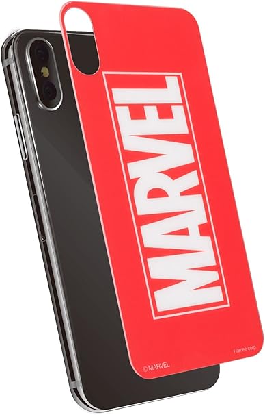 Amazon Iphone X 背面ガラスフィルム Marvel 表面硬度9h 強化ガラス 0 33mm レッド スクリーンプロテクター 通販