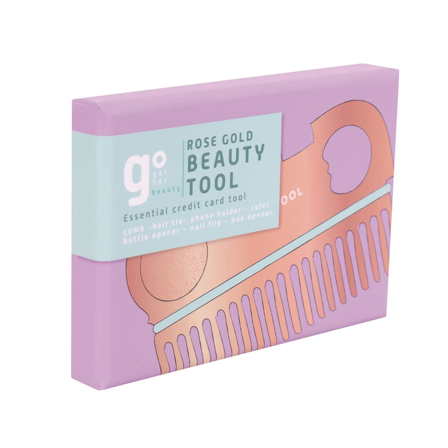 Fizz Creations Rose Gold Credit Card Tool