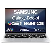 Samsung Galaxy Book4 Business 15.6" Laptop IPS FHD, Core 5 120U, 16GB/512GB | Lightweight Business Laptop, Intel 10-Core Core 5 120U (> i5-1335U), Fingerprint, Backlit KB, WiFi 6, BT 5.2,Webcam, W11Pro