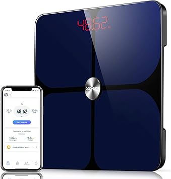 Amazon Youngdo 体重計 体脂肪計 体組成計 Bluetooth スマホ連動 19種類測定可能 体重 体脂肪率 体水分率 基礎代謝量 Bmiなど スマートスケール Ios Androidアプリで健康管理 肥満予防 日本語app対応 ヘルスケア Fitbit Google Fitと連携 999ユーザー登録可能