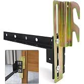 2Pcs 711 Bolt to Hook on Bed Frame Conversion Brackets with Hardware Hook | Headboard Hook Set,Hook on Bed Frame Brackets Adapter,Hook on Bed Rail