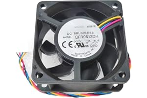 QFR0612DH BL1E DC 12V 1.10A 60x60x25mm 4-Wire Server Cooling Fan