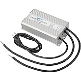 LED Driver 24V800W Waterproof Power Supply 90-130V to 24V33.3A AC to DC Converter IP67 Low Voltage Transformer Suitable for Indoor and Outdoor LED Lighting and Any 24V DC Device