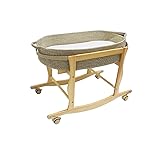 ECOADE Moses Basket Stand, Baby Moses Basket Rocker