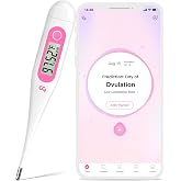 femometer Digital Basal Body Thermometer for Ovulation | Accurate Baby Thermometer for Fever, 1/100th Degree High-Precision, Oral Thermometer, For Pregnancy &amp; Natural Family Plan