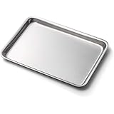 360 Stainless Steel Jelly Roll Pan, Handcrafted in the USA, 5 Ply, Surgical Grade Stainless Bakeware, Dishwasher Safe, Profes
