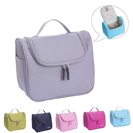 1 Pcs Cxssxling Kulturtasche zum Aufhängen mit getrennten Fächern,Reise Kulturbeutel für Damen Herren Waschbeutel Kosmetiktas