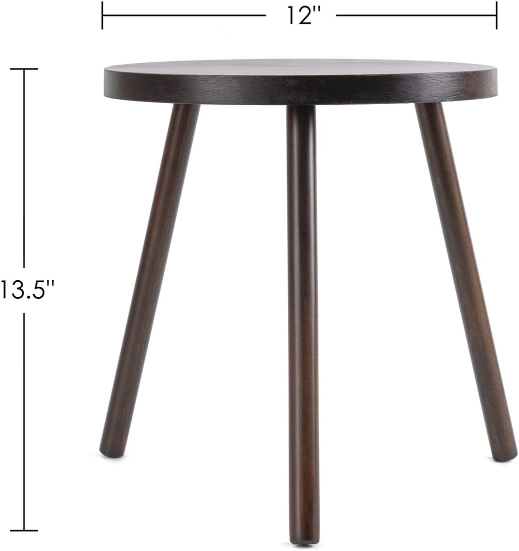 TIMEYARD Mid Century Plant Stand, Indoor Tall Plant Stand Wood Planter Holder for Flower Pots, Small Round Side Table, Modern Home Decor (Planter Not Included) : Garden & Outdoor