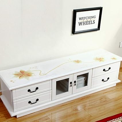 L T Waterproof Tv Cabinet Table Cover Pvc Rectangle Wipeable