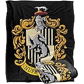 Harry Potter Hufflepuff Crest Officially Licensed Silky Touch Super Soft Throw Blanket 50" x 60"