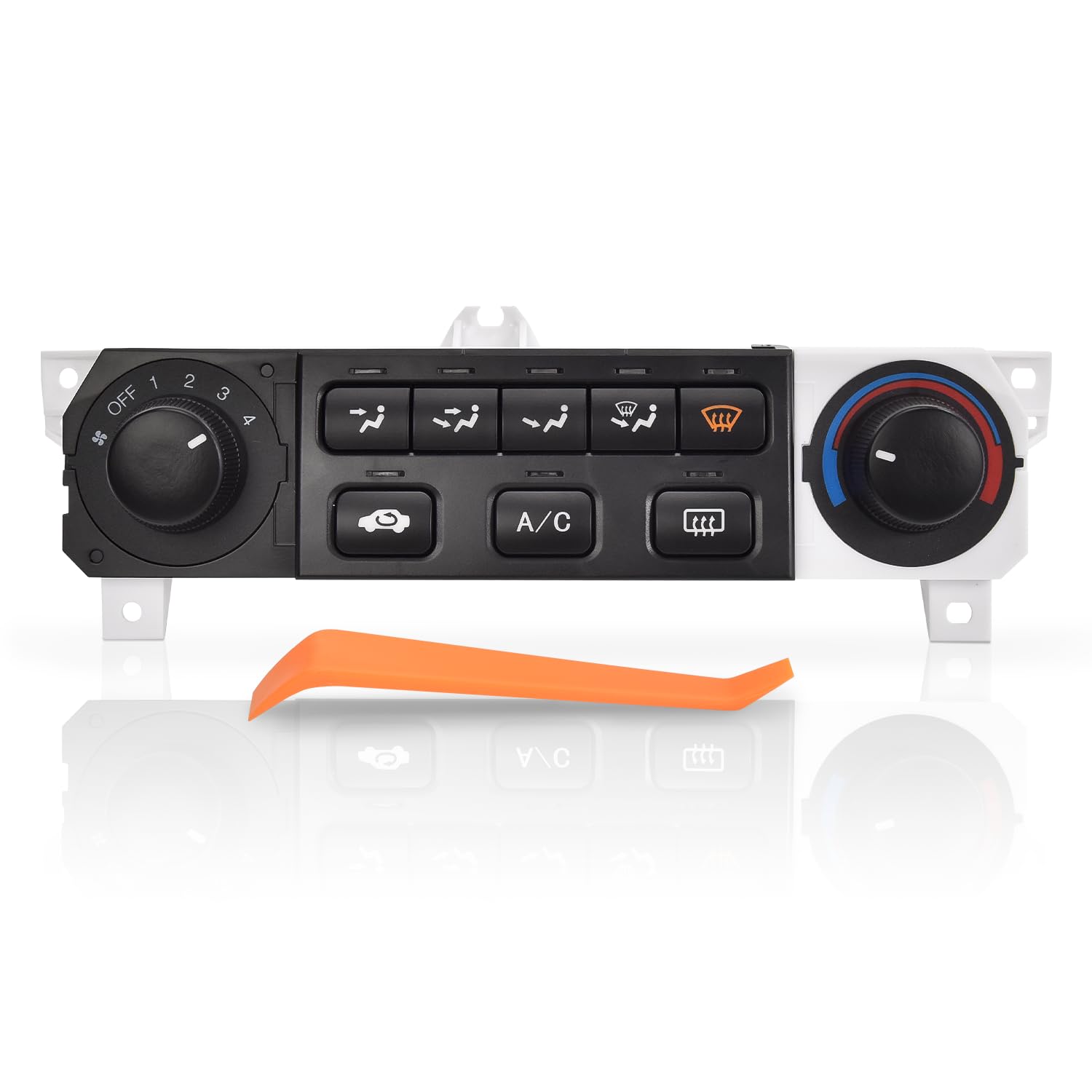 Photo 1 of Hodflop 79600-S84-A21ZA A/C Heater Climate Control Module Compatible with Honda Accord 2001 2002 2.3L 3.0L HVAC Control Panel Replace# 79600S84A21ZA