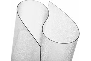 ExactMade - Clear Hard Floor Runner, USA Made, Safe, 24 x 36 Inch, 2mm Thick Clear Vinyl, Clear Plastic Floor Runner for Kitchen Floor, Clear Carpet Runner for Tile Floor