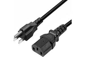 ILOVYO Power Cord Cable Compatible for Instant Pot Electric Pressure Cooker, Rice Cooker, Power Quick Pot, Microwave, Soy Milk Maker and More Kitchen Appliances 3 Prong Replacement Power Cable Accessories