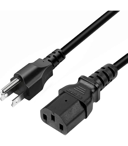 Amazon.com: 3 Prong 8ft Power Cord for Dynex TV DX-L32-10A DX