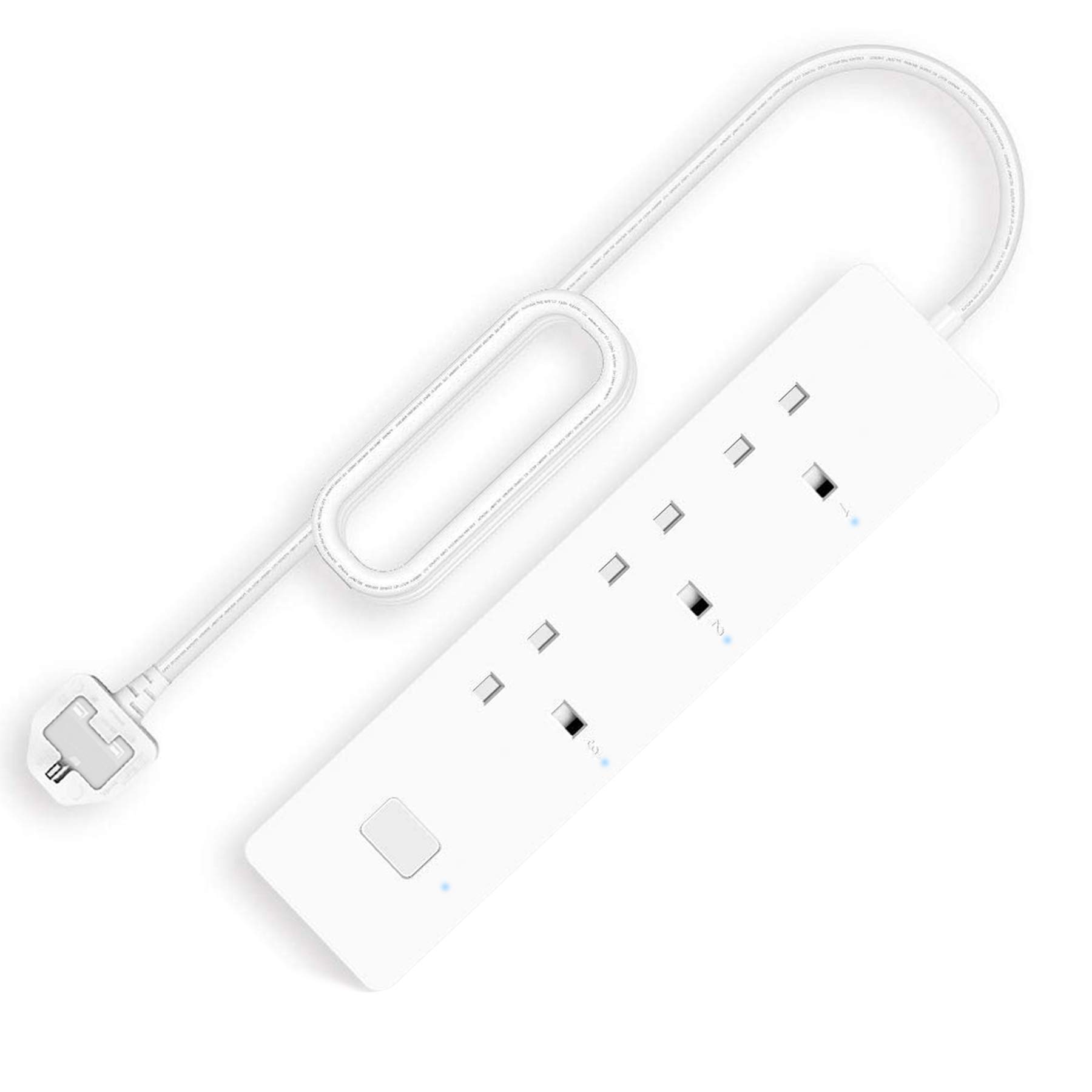 Woox Smart Plug with Energy Monitoring, Energy Monitoring Alexa Plug,Voice Control WiFi Plugs Work with Alexa/Google, Wireless Remote Control Timer Socket Plugs,Device Sharable, 13A,2990W-4pack