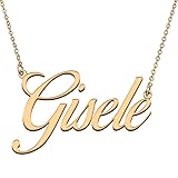 HUAN XUN Customized Custom Simple Any Name Necklace