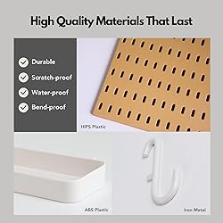 Keepo Pegboard Combination Kit, Pegboards and
