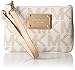 Michael Kors Handbag Jet Set Small Signature Wristlet Vanilla