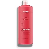 Wella Professionals Invigo Brilliance Shampoo | For Fine/Normal Colored Hair | Intense Color Protection & Maintains Vibrancy | 33.8 Fl Oz | 1 L