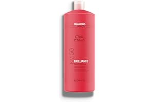 Wella Professionals Invigo Brilliance Shampoo for Fine/Normal Colored Hair, Intense Color Protection & Maintains Vibrancy, Formulated with Lime Caviar