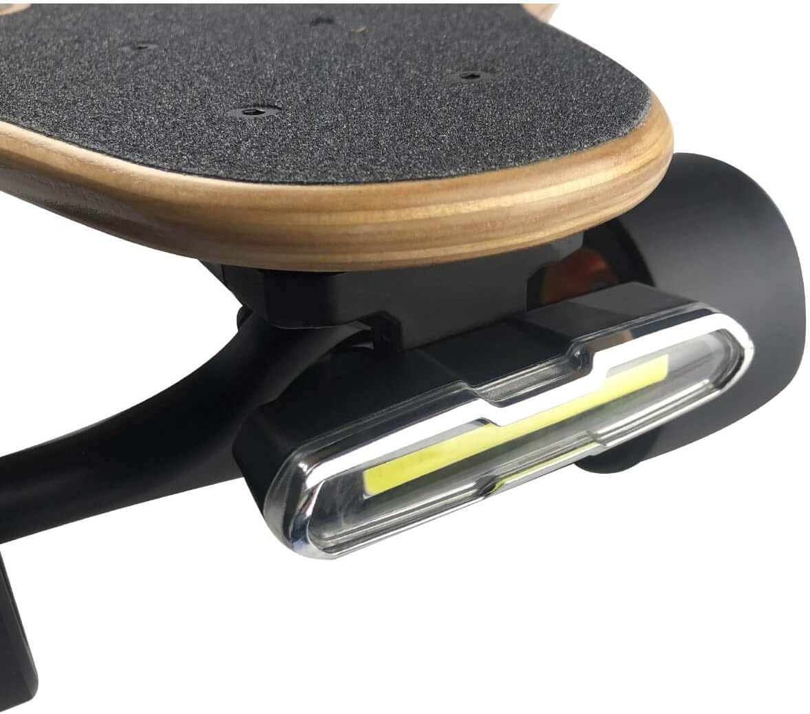 MOTION Waterproof LED Flashing Light for Electric Skateboard Headlights and Tail Lights or Skateboarding Helmets, USB Rechargeable Safety Lights