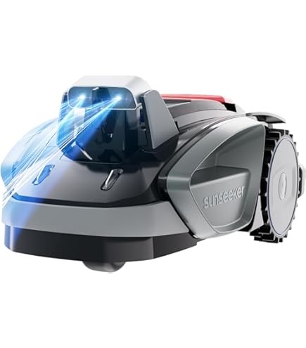 Robot Cortacésped YARDCARE M800Plus Sin Cable - 800 M², Con GPS Y Visión IA, Carga Automática, App