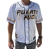 White Puerto Rico Baseball Jersey for Men Classic 21 Jersey Goat 3000 Sports Top Breathable Shirt Premium Puerto Rico Apparel