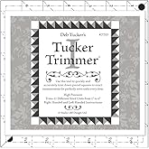 Studio 180 Design | Deb Tucker&rsquo;s | Tucker Trimmer&trade;I Quilting Ruler &ndash; Precise Trim Tool for Half &amp; Quarter Square Triangles | 11 Unit Sizes, Step-by-Step Instructions &amp; Bonus Block