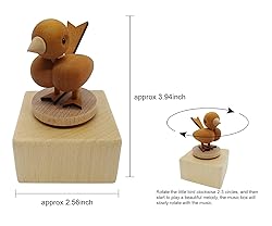 LILYXIN Cute Little Bird Mini Music Box, Little