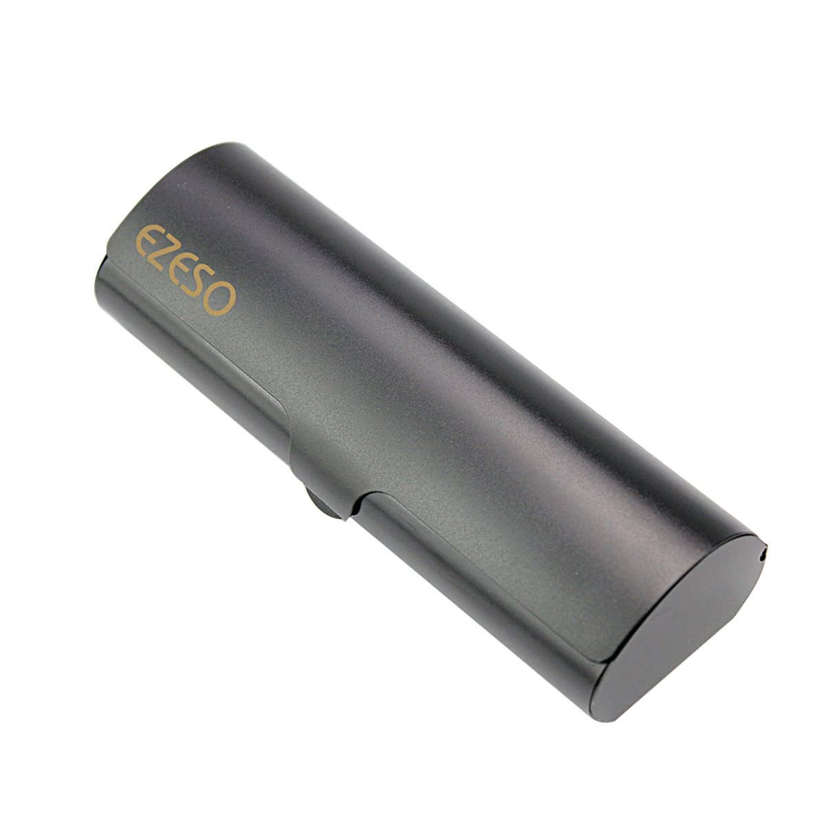 EZESO Glasses Case Hard Slim Light Mens Spectacles Case for Small Eyewear Frame (Black)(Size: approx 5.82x1.85x1.14inches.)