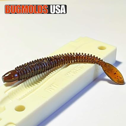 Ribbed plastic worms Clearance