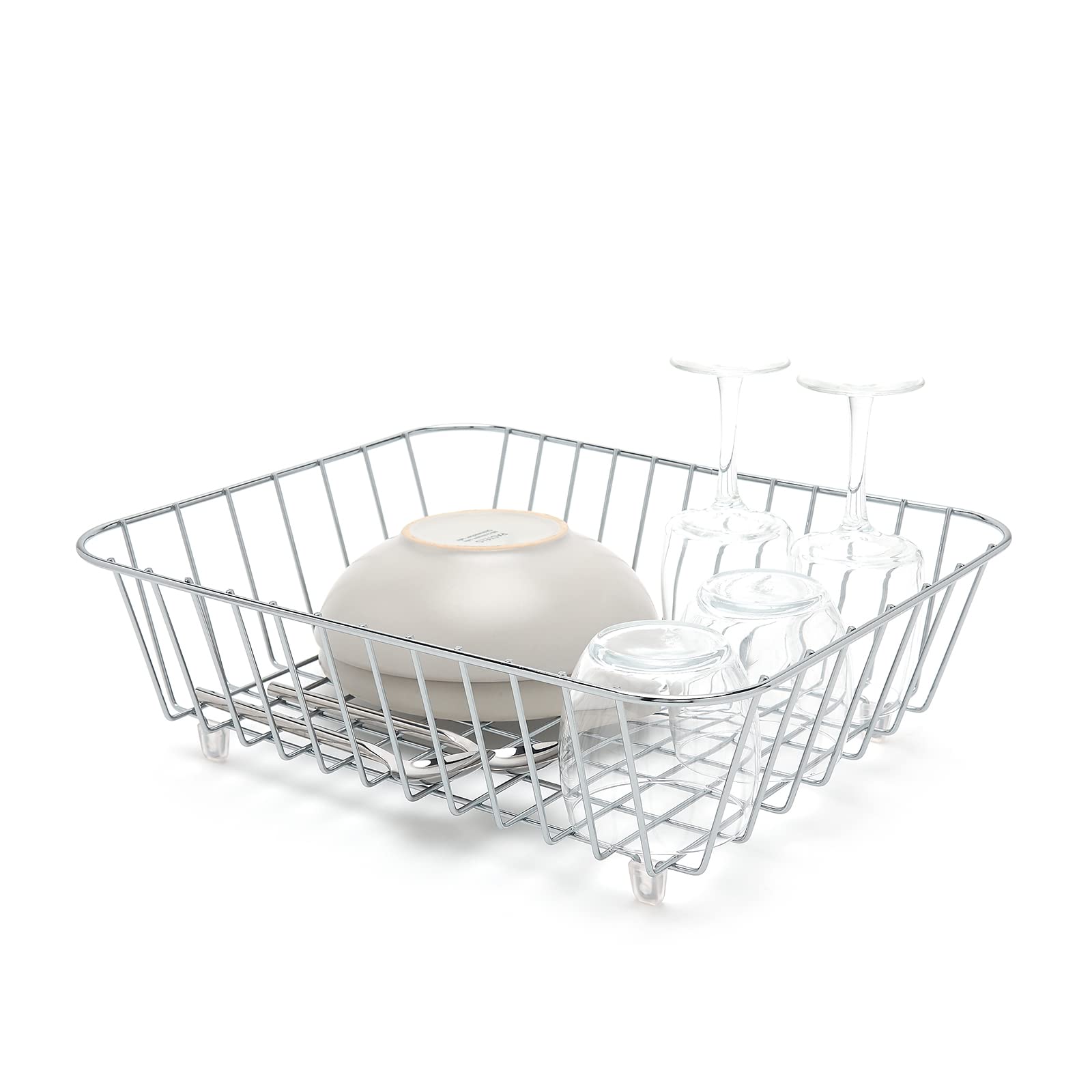 simplywire – Kitchen Sink Basket – Dish Drainer – Chrome coated steel