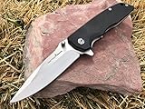 TacticalGearz TG Sox, Spring Assisted EDC Folding Knife w/Sheath!! G10 Handle, 4” 440c Stainless Steel Blade, Spear Tip!