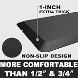 HEALEG 25mm Extra Thick Anti Fatigue Floor Mat 50x75cm PU Foam view 4