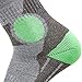 Elite Ski Socks – Lightweight Merino Wool Warm Skiing Sock for Men and Women (M, Mint Green)