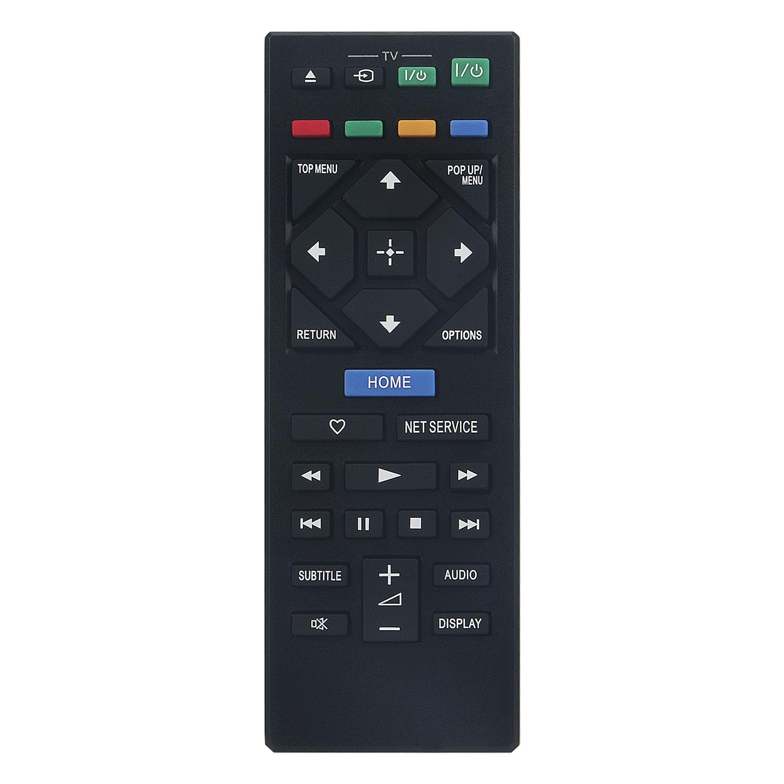 VINABTY Replacement Remote RMT-B100E Sub RMT-VB100C RMT-VB100I RMT-VB100E RMT-VB100T RMT-VB100L RMT-VB100U Fit for Sony Blu-ray Disc DVD Player BDP-BX150 BDP-S5500 BDP-S4500 BDP-S5500 BDP-BX550