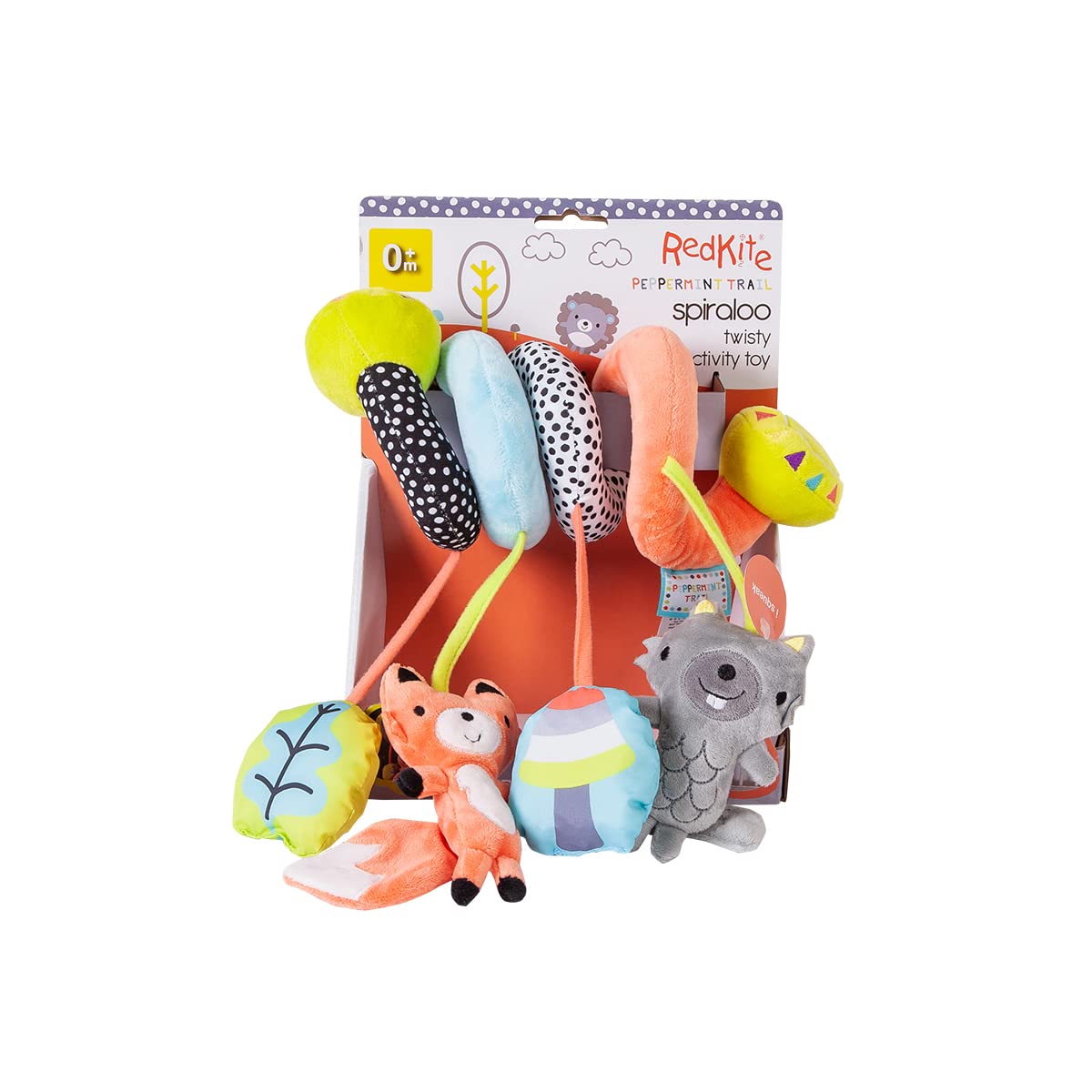 Red Kite Spiraloo Twisty Activity Toy - Peppermint Trail