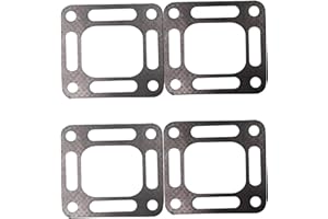HIYANG Mercruiser Exhaust Gasket，Exhaust Elbow Gasket Compatible with Mercruiser Stern Drive 27-863726 27-818832 27-860232 ，mercruiser Elbow gaskets，4 Pcs