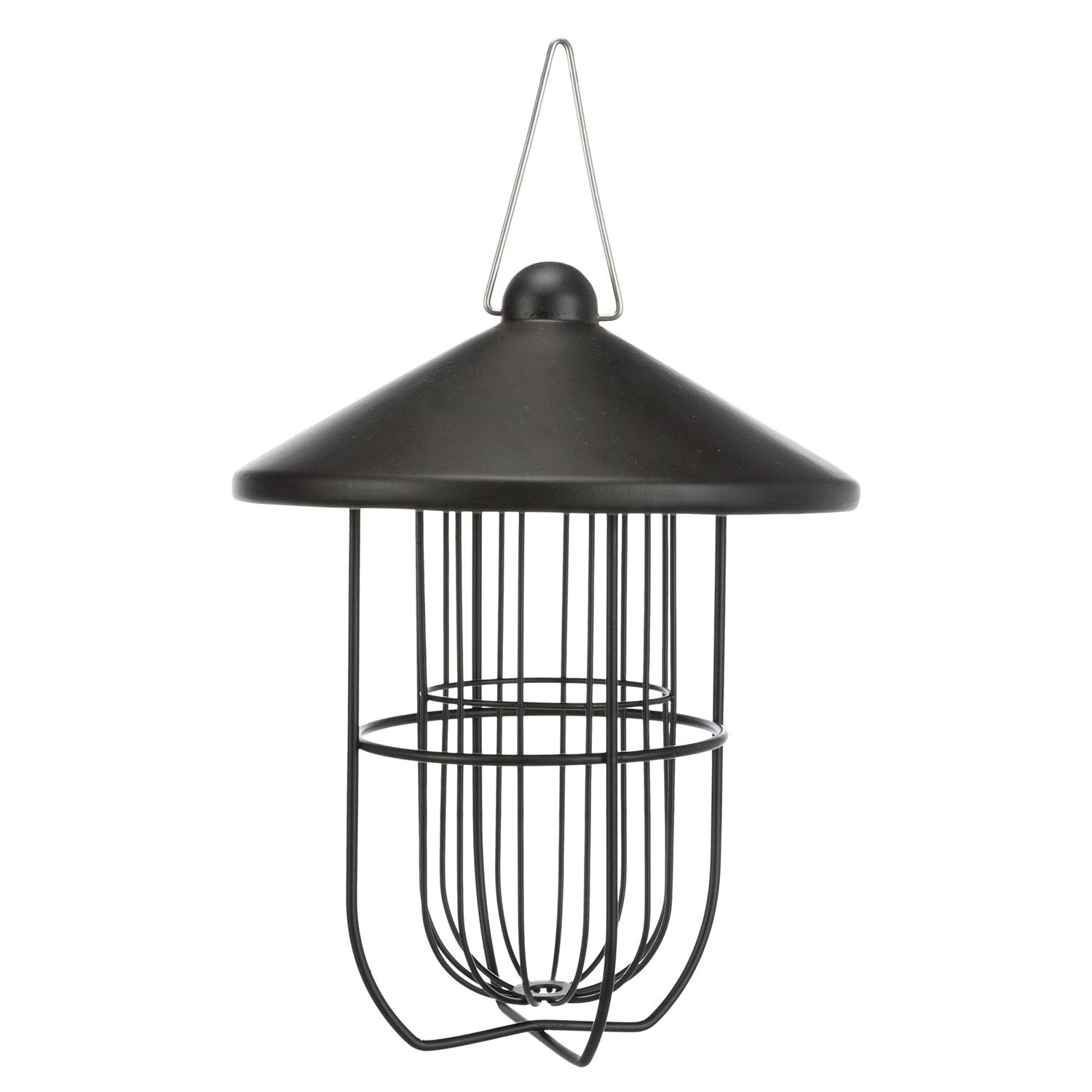 TRIXIE 55652 Fat Ball Holder, 3 Dumplings, Metal, 506 g, Black