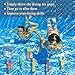 Aekce Underwater Swim Pool Diving Toys - 33 Pcs Summer Swimming Diving Toy Sets - Diving Rings,Sticks,Octopus,Torpedo Bandits,Fish,Grass for Kids