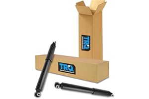 TRQ Rear Shock Absorber Set Compatible with 2006-2012 Ford Fusion 2007-2012 Lincoln MKZ 2006 Zephyr 2003-2008 Mazda 6 2006-2011 Mercury Milan