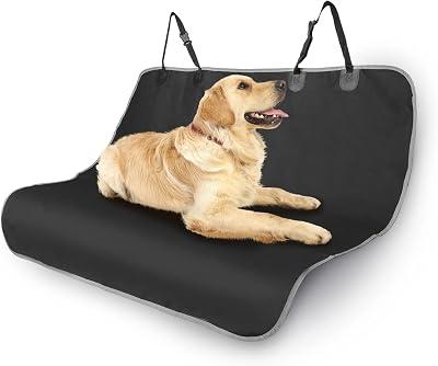 Nobleza Dog Seat Cover No-Skirt Waterproof Car Back Seat Protector 140x110
